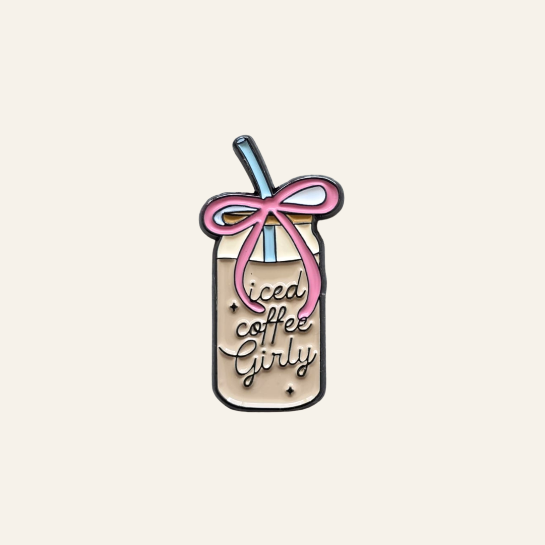 Iced Coffee Girly Charm