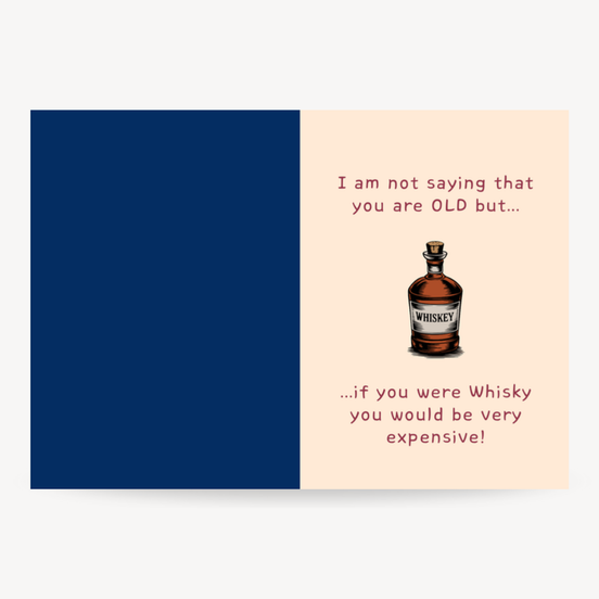 Happy Birthday Themed Greeting Card