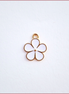White Flower Charm