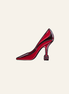 Red Devil Wears Prada Heels Metal Charm