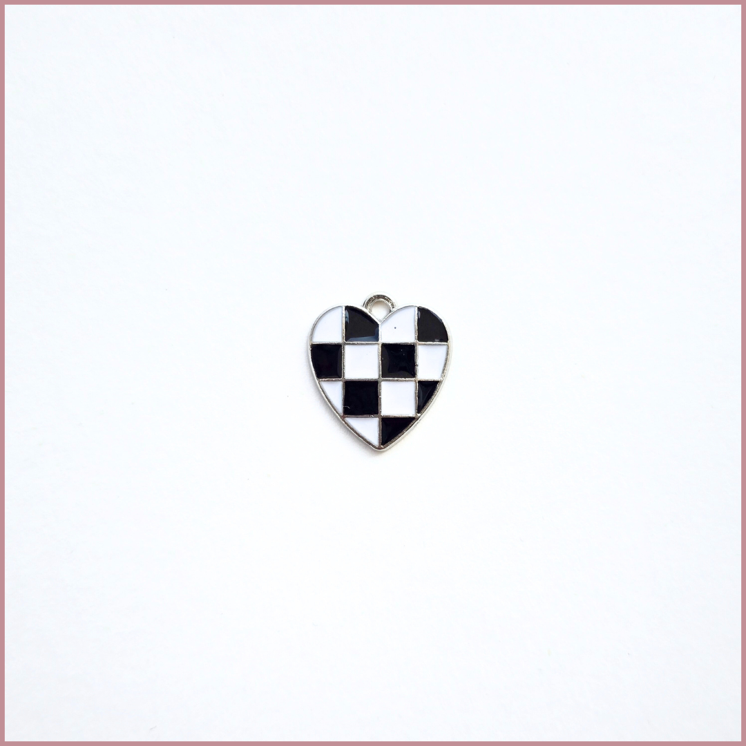 F1 Heart Charm