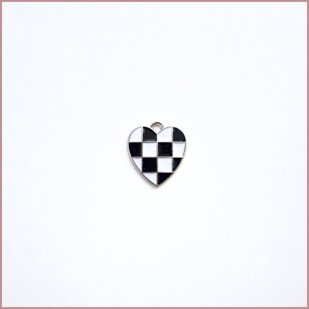F1 Heart Charm
