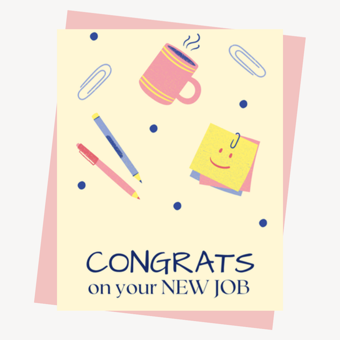 Congrats Themed Greeting Card