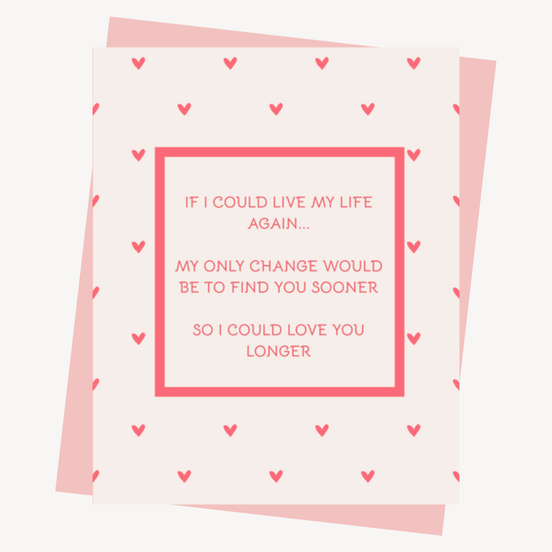 Love Themed Greeting Card