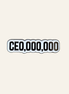 CEO,000,000 Charm