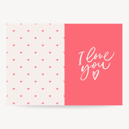 Love Themed Greeting Card
