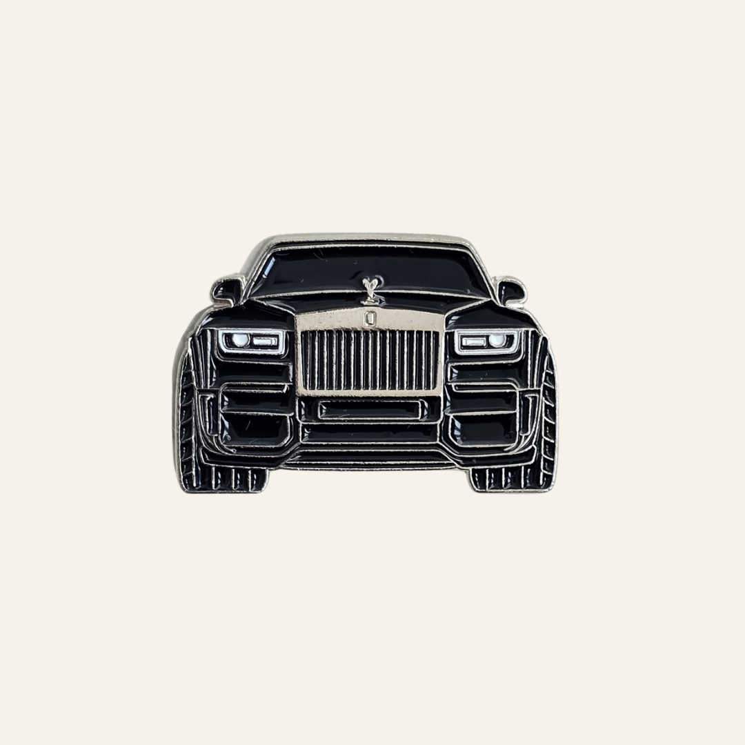 Black Rolls-Royce Metal Charms