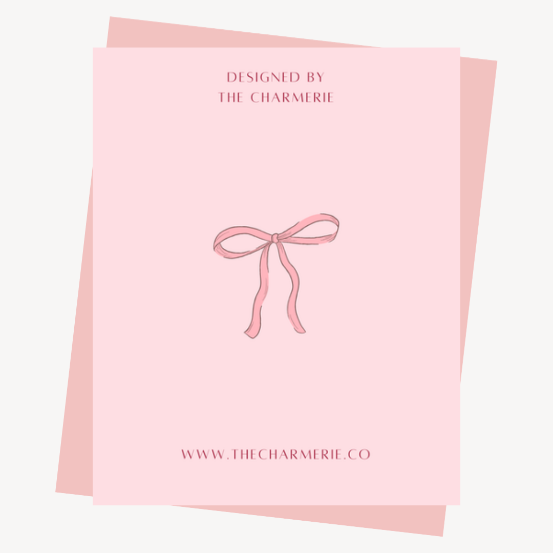 Galentine's Day Themed Greeting Card