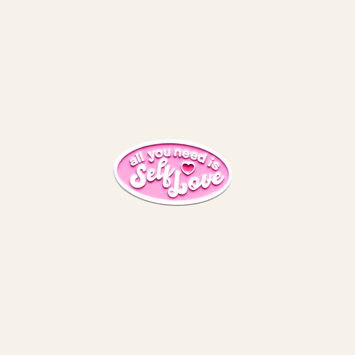 Self-Love Metal Charm