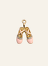 Pink Ballerina Shoes Charm