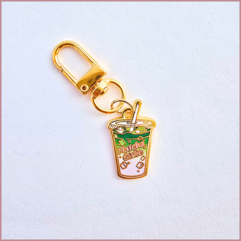 Matcha Keychain