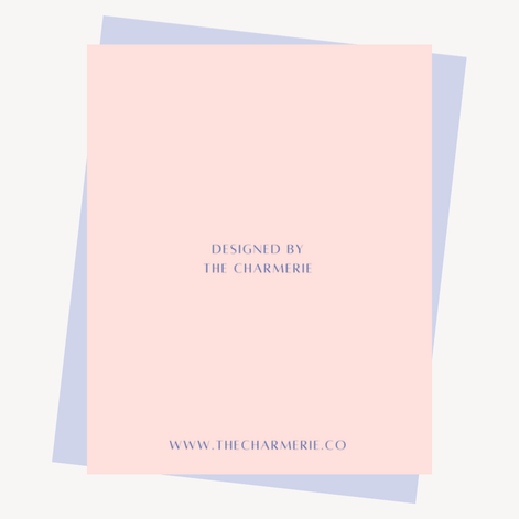 Pilates Themed Greeting Card