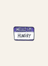 I am Hungry Metal Charm