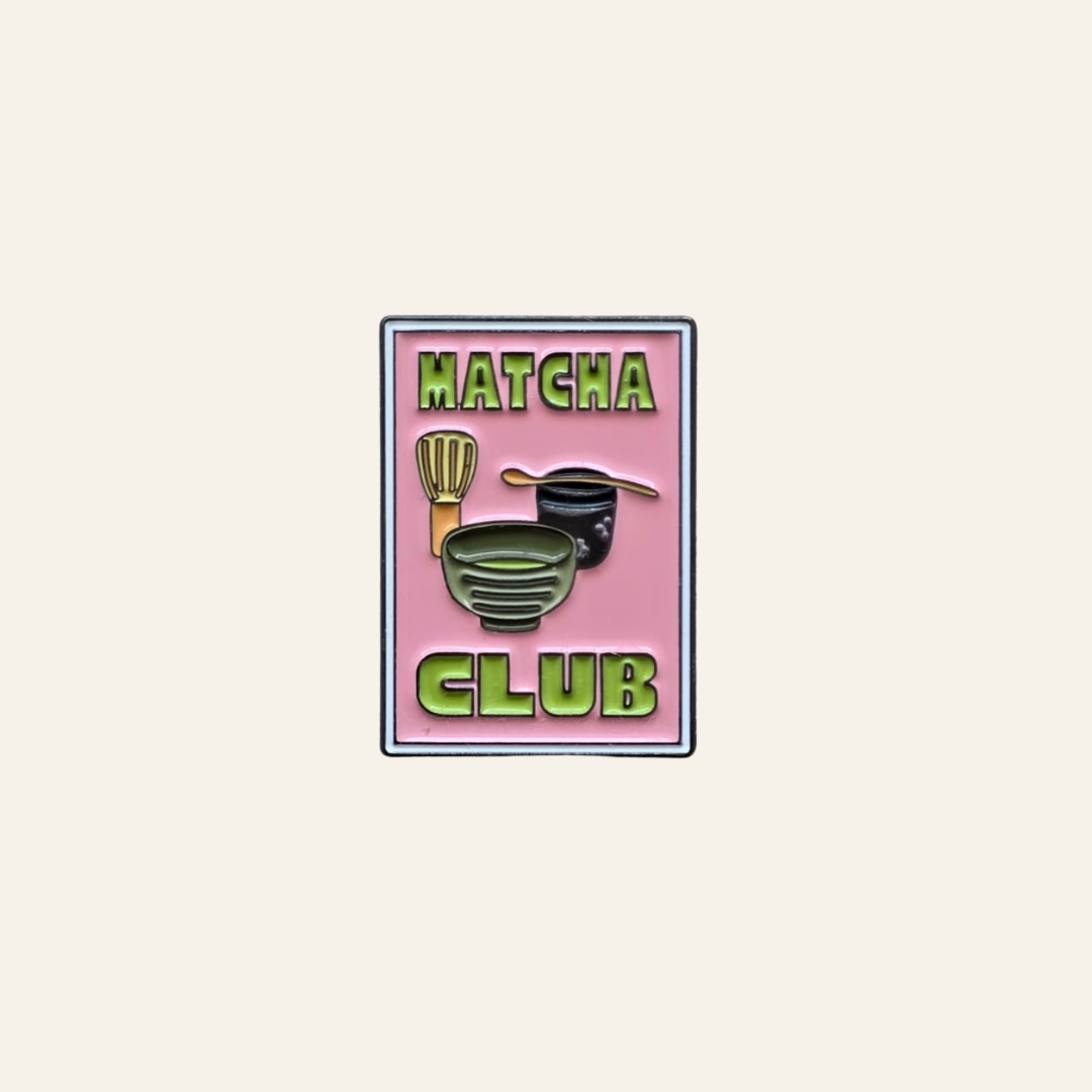 Matcha Club Metal Charm