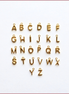 Alphabet Charm