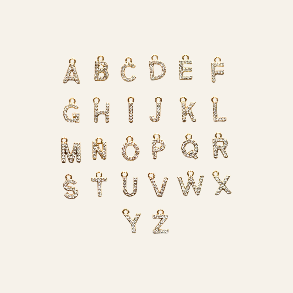 Alphabet Charm