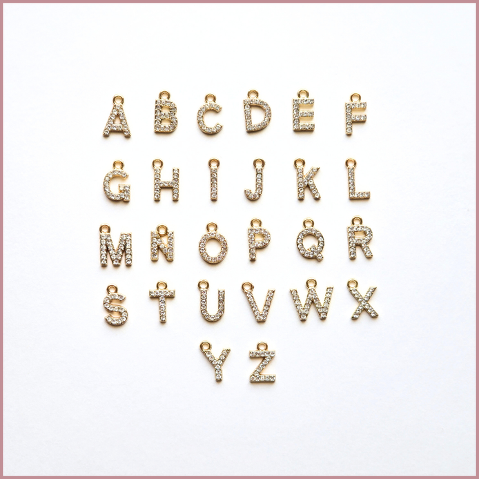 Alphabet Charm