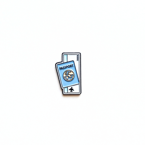 Travel Enthusiast Metal Charm