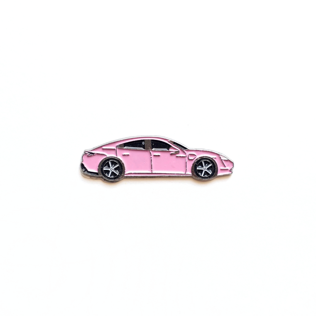 Pink Sports Car Charm