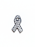 Keffiyeh Solidarity Metal Charm