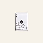 Lucky Girl Syndrome Metal Charm