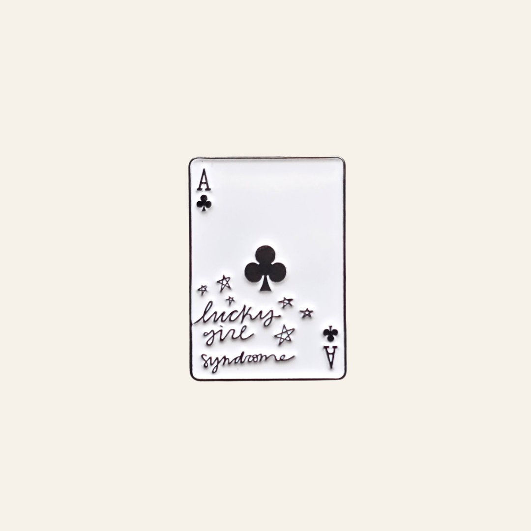 Lucky Girl Syndrome Metal Charm