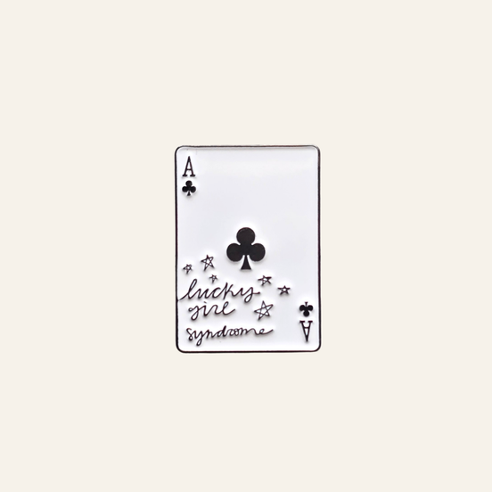 Lucky Girl Syndrome Metal Charm