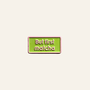 Matcha Metal Charm