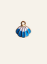 Lake Blue Seashell Charm