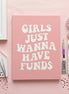 DIY Bedazzle Canvas Kit: Girls Just Wanna Have Funds
